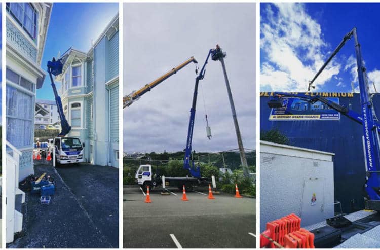 Bucket trucks and cherry pickers in Wellington